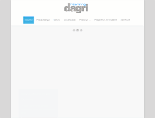 Tablet Screenshot of dagri-inzeniring.com